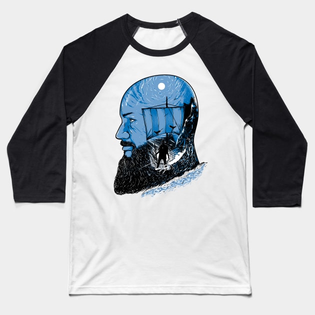 Ragnar Baseball T-Shirt by samuelrd